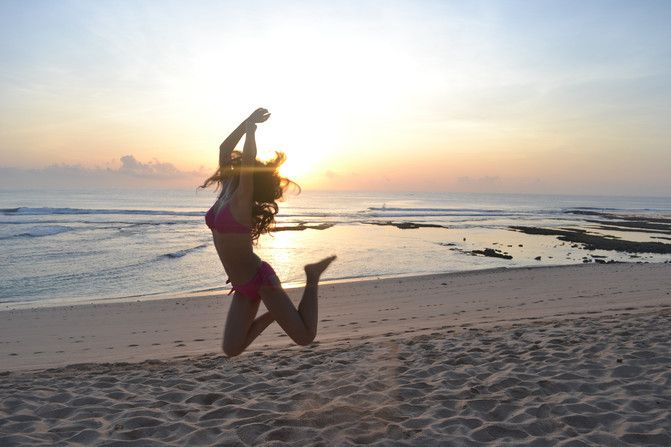 Sea sky line, Bali honeymoon free trip, massive pictures